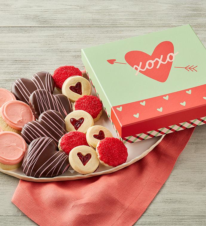 Valentine&#39;s Day Cookie Gift Box